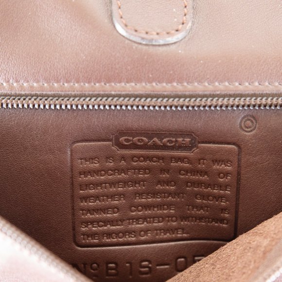 Coach Vintage  BACKPACK NO. 0529 Brown (Mahogany) leather - Picture 9 of 11